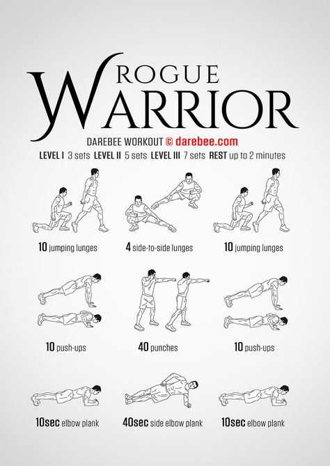 Rogue Warrior Workout Spartan Warrior Workout, Warrior Physique, Warrior Exercise, Nerdy Workout, Hero Workouts, Warrior Training, Fighter Workout, Superhero Workout, Military Workout