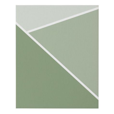 Sage Green Painting Ideas Canvas, Geometric Green Wall, Sage Green Bedroom Aesthetic Accent Wall, Geometric Wall Paint Green, Sage Green Painting Ideas, Sage Green Complimentary Colors, Green Geometric Wall, March Background, Sage Green Prints