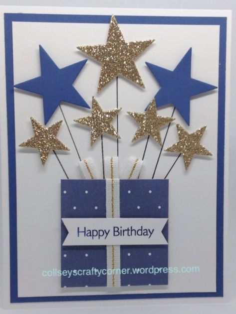 Birthday Gorgeous, Happy Birthday Cards Handmade, Happy Birthday Cards Diy, Creative Birthday Cards, 21st Birthday Cards, Simple Birthday Cards, Birthday Card Craft, Homemade Birthday Cards, Card Decoration