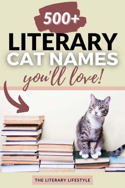 500+ Literary Cat Names You'll love Famous Cats, Pet Names For Cats, Cat Names Aesthetic, Cottagecore Cat Names, Disney Cats Names, Witch Cat Names, Female Cat Names Unique, Cat Symbolism, Boy Cat Names