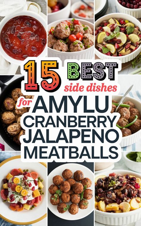 Craving a delicious combo? Try Amylu Cranberry Jalapeno Meatballs with the perfect side dish! 🤩🍽️ #deliciouscombo #yum #foodie Sides To Go With Meatballs, Amylu Cranberry Jalapeño Meatballs, Costco Cranberry Jalapeno Meatballs, Cranberry Jalapeño Meatballs, Cranberry Jalapeno Meatballs, Jalapeno Meatballs, Pumpkin Spice Dessert Recipes, Meatball Side Dishes, Cranberry Chutney Recipe