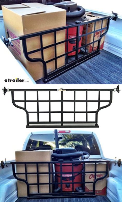 Ford Truck Accessories, Pick Up Truck Accessories, Truck Bed Organization Diy, Diy Truck Mods, Truck Accessories Diy, Truck Bed Organization, Truck Accesories, Accessoires 4x4, Truck Bed Rails