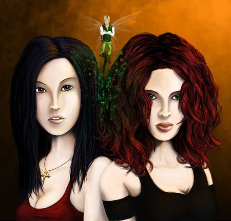 Rachel Ivy and Jenks by Juls23 by juls23.deviantart.com The Hollows Series, Fictional Places, Rachel Morgan, Magic Sand, The Hallow, Paranormal Romance Books, Book Fanart, Hollow Art, The Hollow