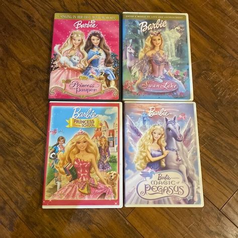 Barbie DVD set Barbie Dvd, Life Script, Sfw Agere, Physical Media, Dvd Box, Barbie Movies, Barbie Collection, Original Song, Day Wishes