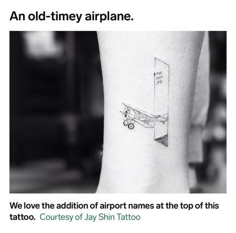 Old fashioned plane tattoo Aviation Tattoos, Travel Inspired Tattoos, Free Bird Tattoo, Mustang Tattoo, Aviation Tattoo, Blue Moon Tattoo, Coolest Tattoo, Air Balloon Tattoo, World Map Tattoos