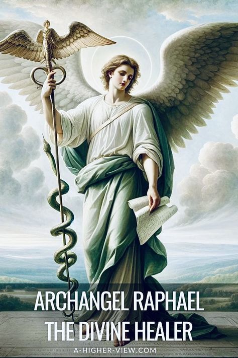 Archangel Raphael Tattoo, Archangels Raphael, Saint Raphael Archangel, List Of Archangels, St Gabriel Archangel, Archangel Raphael Healing, Raphael Archangel, Angel Raphael, Archangels Names