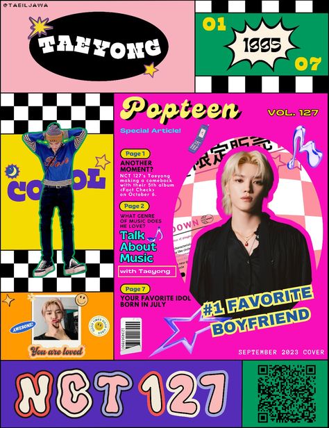 Retro poster with y2k vibes Y2k Infographic, Y2k Color Palette, Y2k Layout, Kpop Design, Y2k Posters, Y2k Design, Y2k Vibes, Layout Ideas, Retro Poster