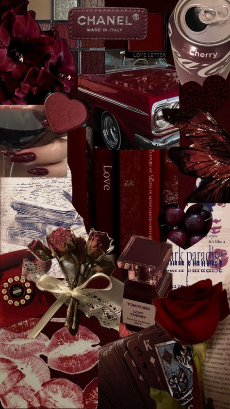 #collage #moodboard #aesthetic #wallpaper #darkred #maroon Red Aesthetic Fall, Maroon Aesthetic, Collage Moodboard, Dark Red Background, Dark Red Wallpaper, I See Red, Moodboard Aesthetic, I Ching, Red Fall