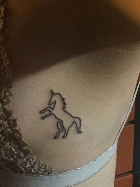 Unicorn Tattoo  Unicorn Silouhette Unicorn Silhouette Tattoo, Unicorn Silouhette, Simple Unicorn Tattoo, Small Unicorn Tattoo, Tattoo Unicorn, Unicorn Tattoo, Pineapple Tattoo, Ankle Tattoos For Women, Unicorn Tattoos