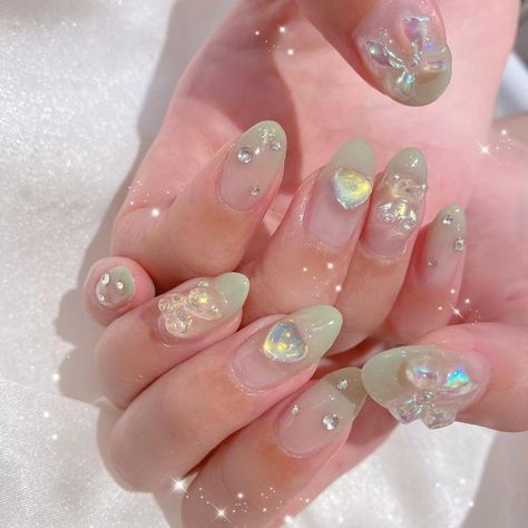 Pretty Nails Aesthetic, Pink Nails Acrylic Coffin, Nails Cottagecore, Nails Chinese, Cottagecore Nails, Pink Nails Acrylic, Chinese Nails, Nails Inspiration Pink, Nails Korean