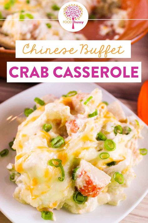 Chinese Buffet Crab Casserole 12 Tomatoes, Crab Casserole Recipes Chinese, Crab And Cheese Casserole, Chinese Restaurant Crab Casserole, Chinese Buffet Crab And Cheese, Easy Imitated Crab Recipes, Chinese Crab Bake, Imation Crab Meat Cakes, Imation Crab Meat Recipes Easy