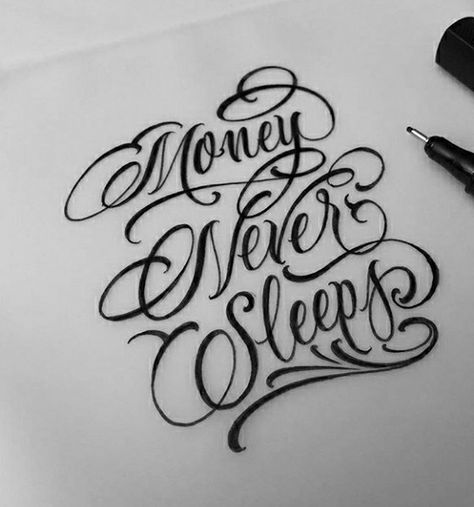 Money Quotes Tattoos, Flash Art Tattoos For Women Simple, Self Made Tattoo Lettering Stencil, Christus Tattoo, Calligraphy Tattoo Fonts, Fonts For Logos, Top Free Fonts, Graffiti Lettering Alphabet, Tattoo Lettering Design