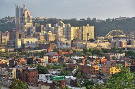 Deutschtown Pittsburgh Neighborhoods, Pittsburgh Pride, Pittsburgh City, Tall Buildings, Ohio River, Lord God, Pittsburgh Pennsylvania, Spring Hill, City Scene