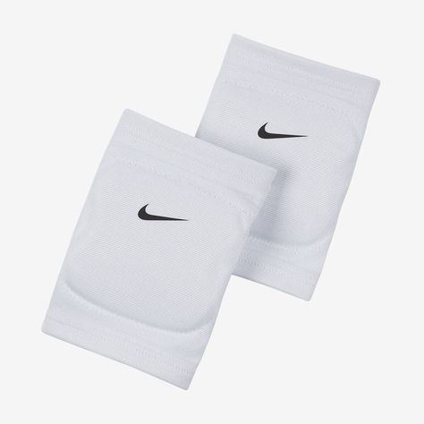 White Knee Pads, Nike Knee Pads, Nike Volleyball Shoes, Nike Volleyball, School Volleyball, Volleyball Gear, Volleyball Knee Pads, Nike Elite Socks, Elbow Pads