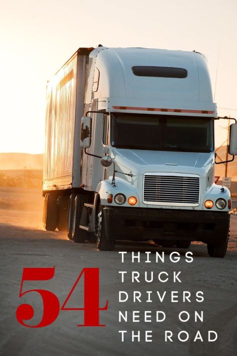 Over The Road Trucking Life Ideas, Gift Ideas For Truck Drivers, Gifts For Truck Drivers, Truck Driver Wife, Truck Organization, Truck Living, Truckers Wife, Truck Driver Gifts, Gifts For Truckers