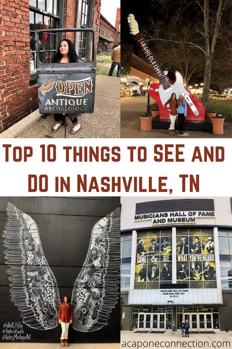 Nashville Weekend, Nashville Christmas, Travel Nashville, Nashville Tennessee Vacation, Nashville Travel Guide, Tennessee Road Trip, Nashville Travel, Nashville Vacation, Things To Do In Nashville