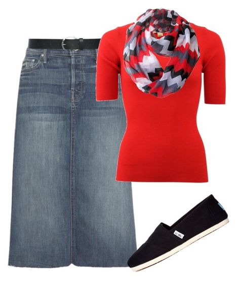 "#13" by blessedbehisnamex3 ❤ liked on Polyvore featuring Mother, M&Co, Michael Kors, TOMS, apostolic, modestfashion and fashionforchrist Character Moodboard, Cute Modest Outfits, Cute Skirt Outfits, Vintage Inspired Outfits, Cold Weather Fashion, Cute Skirts, Modest Outfits, Fashion Classy, Teen Fashion