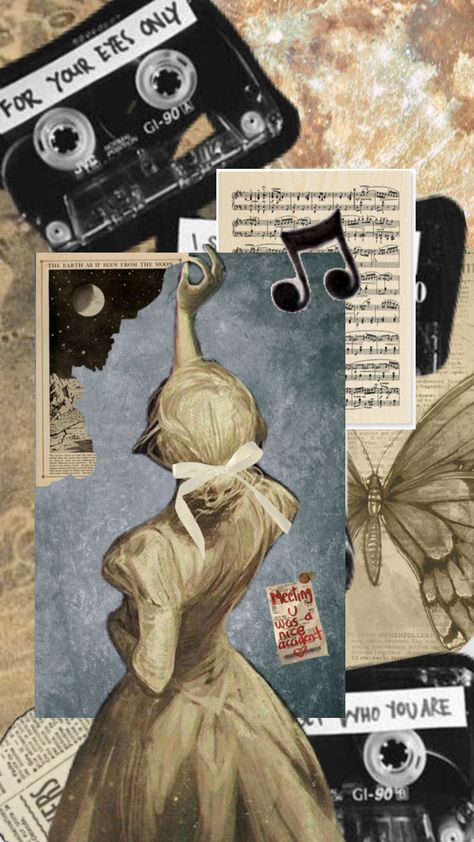 #monpremiershuffle #myfirstshuffle #art #music Music Bg Aesthetic, Art Journal Inspo, Paper Backgrounds, Magic Aesthetic, Album Photos, Journal Themes, Jane Eyre, Book Dragon, Journal Inspo