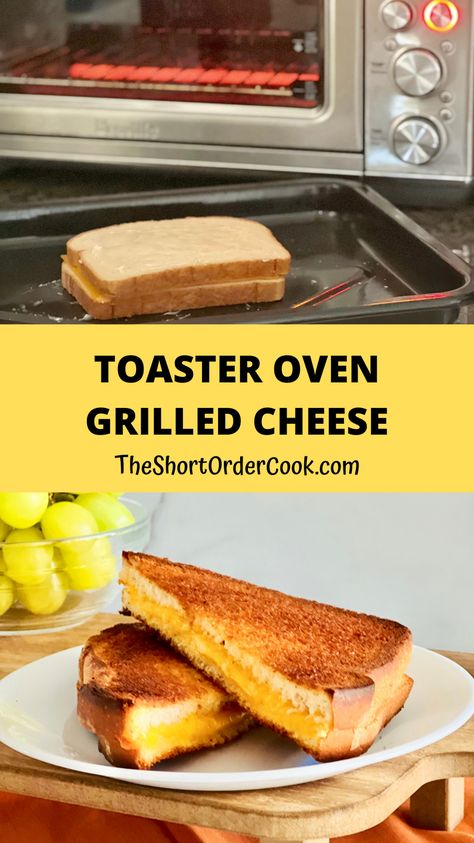 Toaster Oven Meals For One, Grilled Cheese In Toaster Oven, Mini Toaster Oven Recipes, Small Toaster Oven Recipes, Ninja Foodi Toaster Oven Recipes, Recipes For Toaster Oven Cooking, Grilled Cheese Oven, Toaster Oven Recipes Easy, Toaster Oven Grilled Cheese