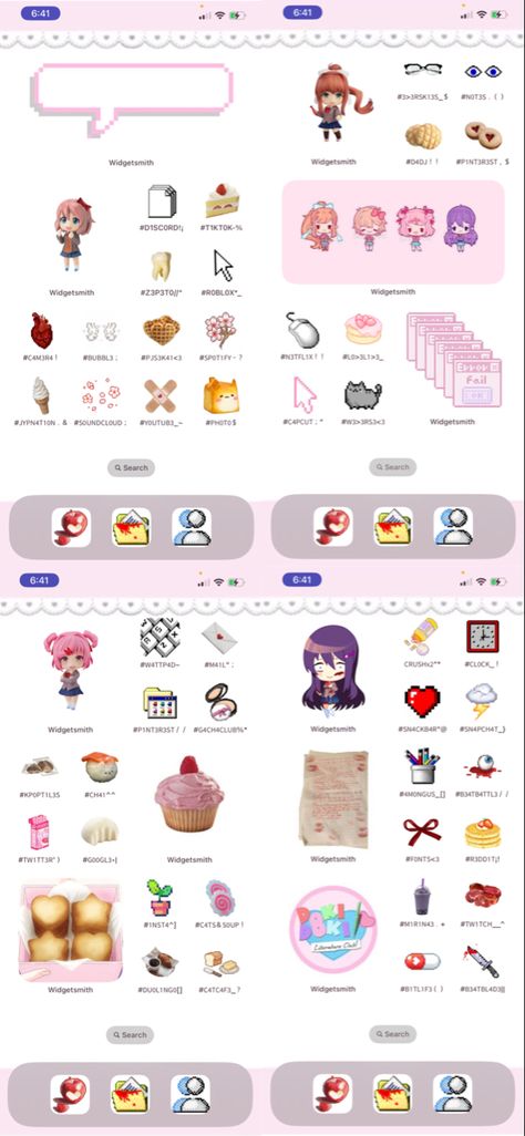 Doki Doki Literature Club IOS Phone Theme Ddlc Phone Theme, Doki Doki Wallpaper, Doki Doki Literature Club Wallpaper, Ios Phone Theme, Theme Phone, Doki Doki Literature Club, Phone Decor, Phone Inspo, Phone Ideas