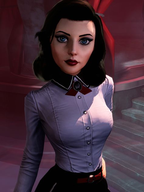 Elizabeth - Bioshock Infinite by Adam Bolton, via Behance Bioshock Elizabeth, Elizabeth Bioshock, Bioshock Infinite Elizabeth, Elizabeth Cosplay, Elizabeth Comstock, Bioshock Game, Bioshock Cosplay, Bioshock Art, Bioshock Series