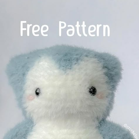 Crocheted By El ･ᴗ･ on Instagram: "💤 Free Snorlax Pattern 💤  ◠ I’ve wanted to release another free pattern for the past few months! Snorlax is one of my favorite Pokémon’s so I’m excited to be releasing a pattern for him. I hope you enjoy making him(@￣ρ￣@)ｚｚ🤍   Thank you so much to my wonderful friend Kelley (@kelley.crochet ) for testing! Without her help this release wouldn’t have been possible🤍  ◠ ▫️: Click link in bio to find patterns/ plushie order form ▫️: Pattern credit: @crochetedbyel  ◠ #crochet #crocheted #crocheter #crochetersofinstagram  #crochetaddict #crochetersofig #amigurumi #plush #plushiesofinstagram #crochettoy #crochetdoll #crochetlove #crocheteveryday #pokémon #crochetlife #crochetdesign #crochetart #snorlax #plushie #pokemon #patterndesign #pattern #freepattern #f Rockruff Crochet Pattern, Snorlax Pattern Crochet, Snorlax Pattern, Snorlax Plush, Crochet Snorlax Pattern, Crochet Slowpoke, Free Crochet Pattern Pokemon, Knit Plushies Pattern Free, Crochet Patterns Pokemon