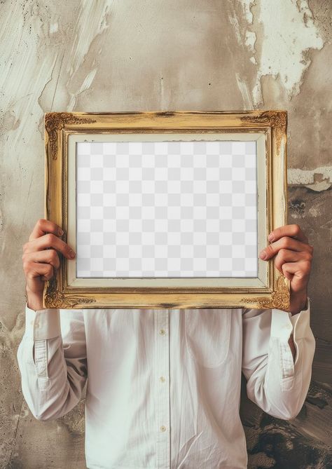 Holding Picture Frame, Transparent Photo Frame, Vintage Picture Frame, Vintage People, Transparent Frame, Png Vintage, Vintage Picture, Vintage Picture Frames, Awesome Designs