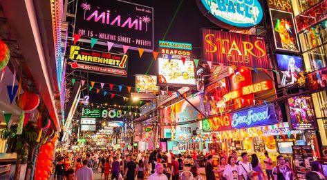 Walking Street Pattaya, Masterchef Australia, Budget Holidays, Walking Street, Holiday Resort, A Star Is Born, Pattaya, Here Comes The Bride, Drinking Beer