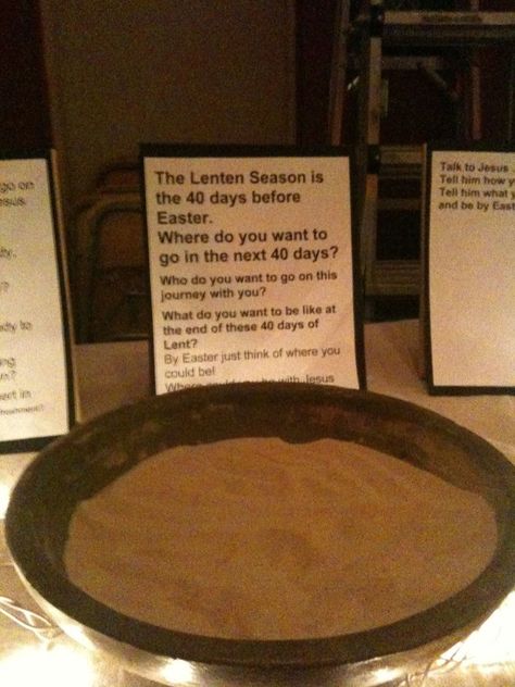 hen you hear the word lent what comes to mind?    Many people don’t know the difference…LINT OR LENT?    Is it something in your belly button or your dryer?    What about a season of the church year designed to bring you closer to jesus Ash Wednesday Prayer Stations, Prayer Station Ideas, Easter Prayer Stations, Ladies Activities, Worship Activities, Wednesday Ideas, Lent Activities, Lent Ideas, Lenten Activities