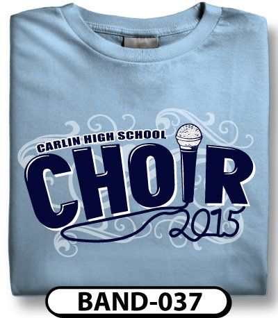 Show Choir Shirts Design, Choir Tshirts Design, Choir Shirts Design, School Spirit Wear Designs, Band Booster, School Tshirt Designs, Spirit Wear Designs, Choir Shirts, Elementary Choir