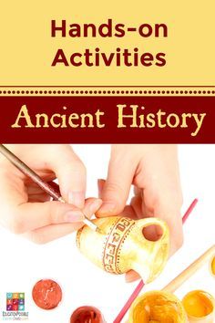 Ancient Civilizations Art, History Projects Ideas, Ancient History Homeschool, Ancient Greece Projects, Ancient Greece Activities, Rome Ideas, Ancient Civilizations Projects, Ancient Egypt Activities, Egypt Activities