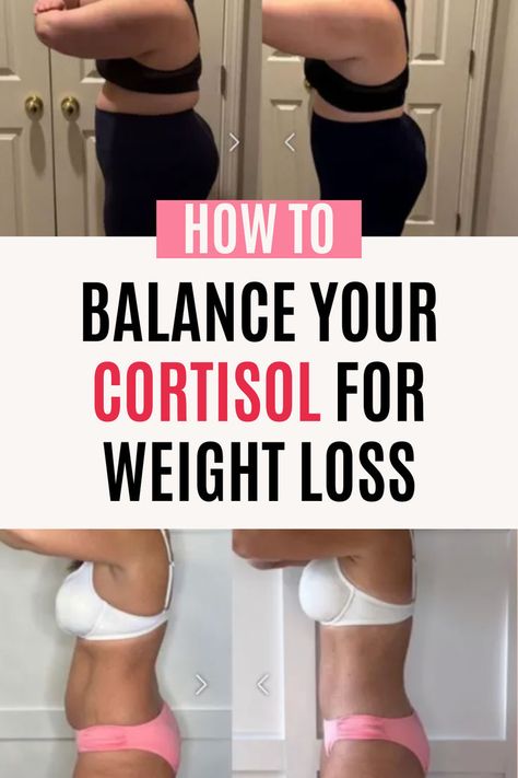 Struggling with hormonal weight gain & wondering how to lose weight with high cortisol?  High cortisol could be causing your unexplained weight gain (also known as cortisol belly), but it's possible to balance cortisol naturally to lose weight quicker!  Learn how to bring down high cortisol here! Cortisol Belly, Balance Cortisol, How To Lower Cortisol, Hormonal Weight Gain, Reducing Cortisol Levels, High Cortisol, How To Regulate Hormones, Balance Hormones Naturally, Bar Workout