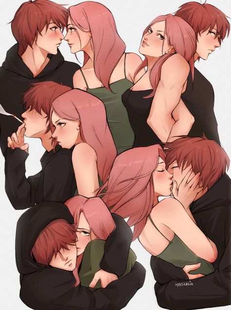 Sasori And Sakura, Fantasy Couples, Naruto Sasuke Sakura, Naruto Ship, Romantic Manga, Anime Family, Naruto Oc, The Void, Sakura And Sasuke