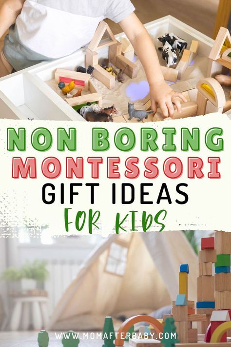 From wooden toy blocks to books about emotions and feelings, Montessori toys are known for their developmental friendly approach and learning benefits. This Christmas, support your child's educational and developmental skills by gifting them a set or individual Montessori toy from @lovevery Montessori Toys 12-18months, Christmas Gift List Ideas, Books About Emotions, Gift List Ideas, Waldorf Inspired Toys, Mom Dad Baby, Holiday Gift List, Montessori Baby, Dad Baby