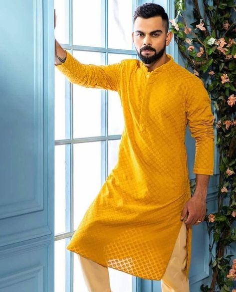 Yellow Kurta Pajama for Haldi Ceremony Dress For Haldi Function, Indian Wedding Clothes For Men, Haldi Ceremony Outfit, Haldi Dress, Wedding Kurta, Wedding Kurta For Men, Kurta Pajama Men, Haldi Outfits, Groom Dress Men