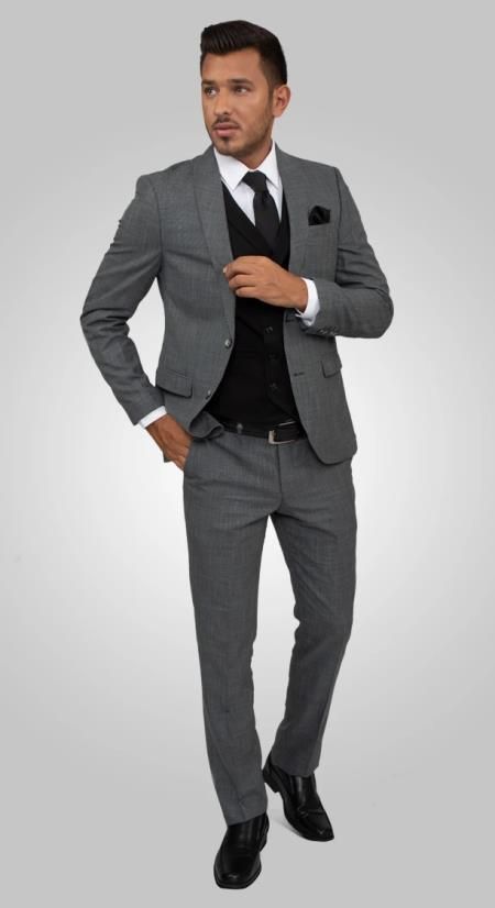 Shop 36 top charcoal suit vest and earn Cash Back all in one place. Also set Sale Alerts and shop Exclusive Offers only on MensUSA. Gray Vest Outfit For Men, Charcoal Suits For Men, Black Suit Grey Vest, Charcoal Suit Men, Grey Suit Black Shirt, Charcoal Black Suit, Black And Grey Suit, Mens Grey Suit, Mens Vest Tops