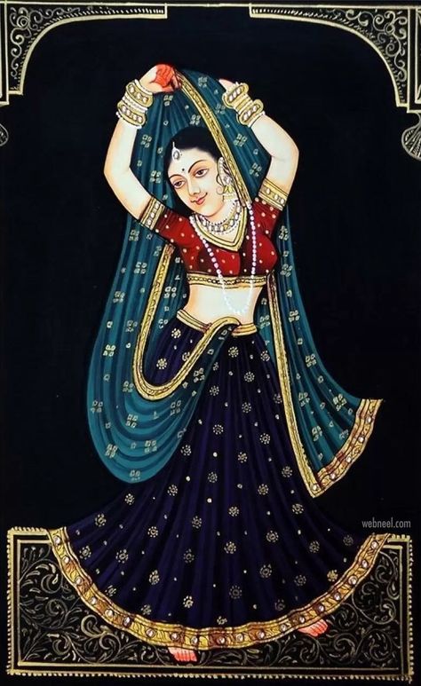 Whom should the fair lady marry? Rajasthani Miniature Paintings, Rajasthani Painting, Rajasthani Art, Indian Women Painting, Mughal Paintings, Pichwai Paintings, Tanjore Painting, Madhubani Art, Female Art Painting