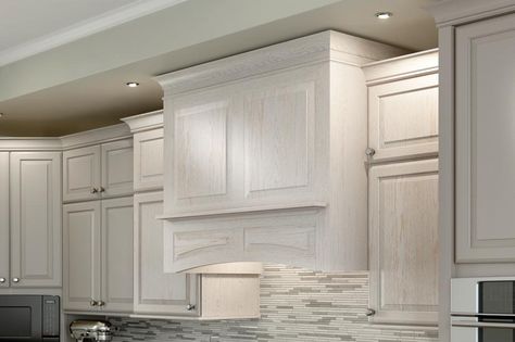 Dover Trim Kitchen Cabinets, Hoods For Kitchen, Menards Cabinets, Medallion Cabinets, Boot Bench, Microwave Cabinet, Range Hood Vent, Cabinet Faces, Wood Range Hood