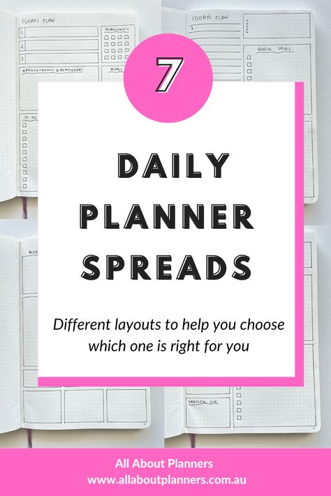 bullet journal daily planner layouts spread ideas inspiration tips simple quick easy schedule tasks focus all about planners Daily Bullet Journal Layout Ideas, Bullet Journal Work Schedule, Easy Schedule, Daily Planner Bullet Journal Layout, Free Printable Daily Planner, Bullet Journal Daily, Bullet Journal Ruler, Bullet Journal Daily Spread, Journal Daily Planner