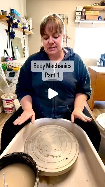 Bozeman Community Kiln on Instagram: "Getting down to the basics of body mechanics on the pottery wheel! 💪 Part 1 of our guide to holding your body right while throwing. Let’s get those clay creations spinning with precision and ease! 🌀✨ . . . #PotteryBasics #BodyMechanics #PotteryWheelTips #ThrowingTechniques #ClayArt #ArtisticProcess #PotteryLove #PotteryLife #CreativeHands #ArtisticJourney #PotteryPassion #PotterySkills #HandmadePottery #PotteryCommunity #PotteryInspiration #PotteryInspiration" Thrown And Altered Ceramics, Beginning Wheel Throwing, Throw Pottery Ideas, Throwing Clay Pottery Wheel, Pottery Wheel Ideas For Beginners, Pottery Throwing Ideas, Beginner Pottery Wheel Projects, Wheel Throwing Ideas, Ceramic Throwing