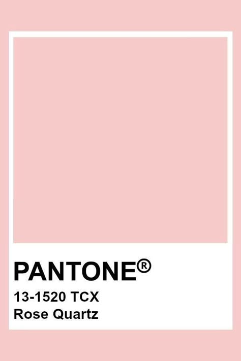 Pantone Quartz Pink, Rose Pantone Color, Pantone Pastel Pink, Pink Pantone Colors, Rose Quartz Color Palette, Pink White And Black Aesthetic, Pink Pantone Palette, Rose Gold Pantone, Pink White Color Palette