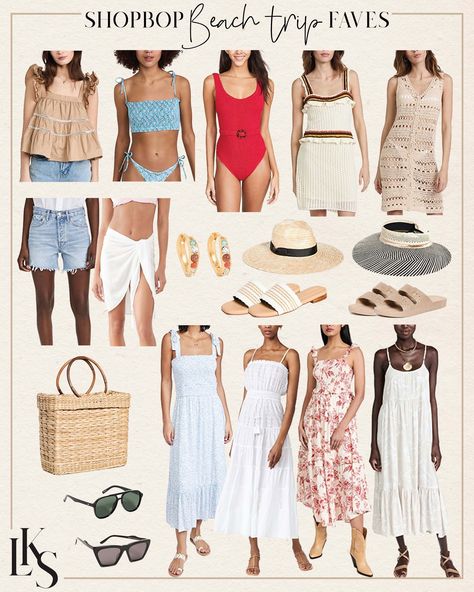 vacation style inspiration for summer 2022 Cancun Outfits, Casual Beach Outfit, Lauren Kay Sims, Swimsuits 2020, Beach Vacation Outfits, Summer Vacation Outfits, Travel Outfit Summer, Enjoy The Sunshine, Cute Bathing Suits