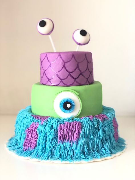 Diy Monsters Inc Cake, Boo Monsters Inc First Birthday, Monsters Inc Boo Cake, Monsters Inc Table Decorations, Our Boo Is Turning Two Monsters Inc, Monsters Inc Dessert Table, Monsters Inc Girl Birthday Party Ideas, Monsters Inc 1st Birthday Girl, Monsters Inc First Birthday Girl