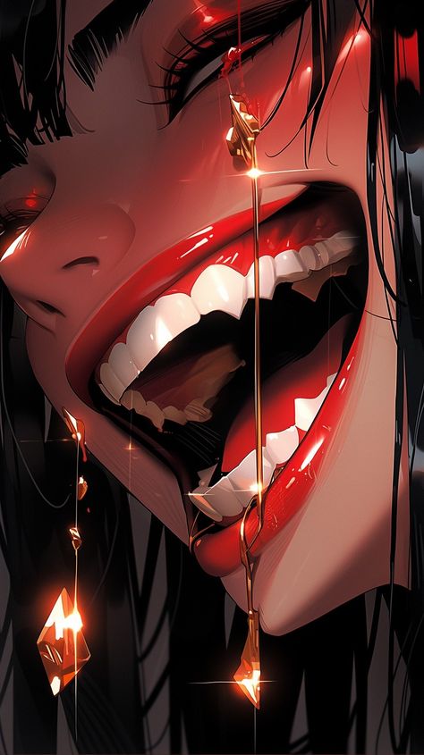 Sharp Teeth Smile, Chaos God, Anime Handsome, Evil Smile, Mood Style, Creepy Stuff, Nice Teeth, Smile Teeth, Marvel Images