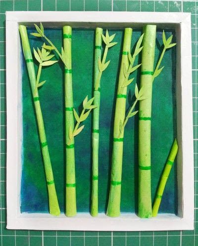 Forest Craft Ideas · How To Cut A Piece Of Papercutting · Other on Cut Out + Keep Valentines Day Craft Ideas, Panda Birthday Theme, Jungle Crafts, Valentines Day Craft, Forest Crafts, Toucan Bird, Different Kinds Of Art, Bamboo Crafts, Bamboo Tree