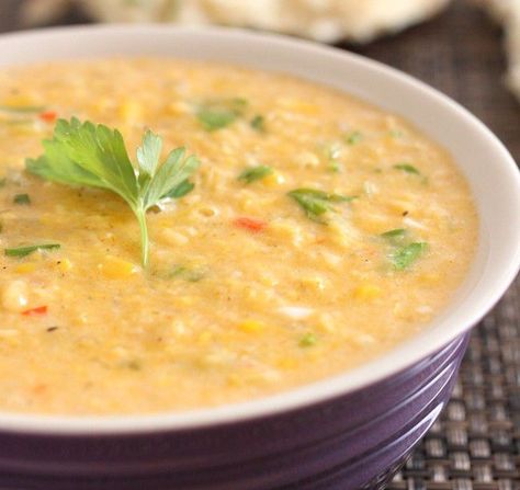 CURRY-SPICED CORN SOUP RECIPE Gordon Ramsey Coconut Corn Chowder, Coconut Corn, Gordon Ramsey Recipes, Quick Vegetarian Dinner, Corn Soup Recipes, Gordon Ramsay Recipe, Sweet Corn Soup, Corn Chowder Recipe, Curry Spices