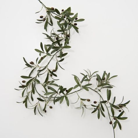 Magnolia's Fall Collection Is Here, and Believe Us When We Say It's Un-Be-Leaf-Able Olive Garland, Olive Branch Garland, Magnolia Market Waco, Branch Garland, Magnolia Market Joanna Gaines, Greek Party, Chip Joanna Gaines, Flower Room Decor, Chip And Jo