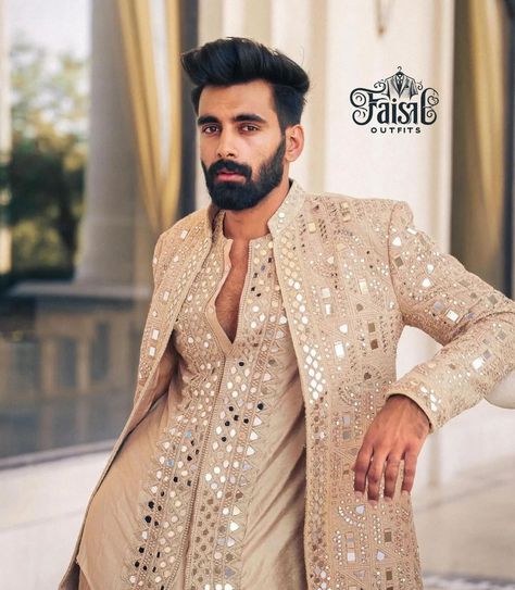 Wedding Special Trending Designer Luxury Mirror Work Embroidery Suit 🔥💥 👉 PLEASE FOLLOW @faisaloutfits FAISAL OUTFITS IS FEATURING PLATFORM FOR MEN'S FASHION | COUTURE | STYLE | LIFESTYLE ___________________________________________________ 👉 MADE TO MEASURE AVAILABLE 🔥 TAKE A SCREENSHOT AND SEND ME ON WHATSAPP FOR ORDER 👇👇👇 🌟 BOOK YOUR ORDER ON WHATSAPP 👉+91 9027731632 🌟 ALSO DM US TO ORDER ⬇️ 👉 @faisal_kurta_design44 ___________________________________________________ 🌟 GET YOUR DR... Best Wedding Suits For Men, Engagement Dress For Groom, Reception Suits, Mirror Work Embroidery, Best Wedding Suits, Wedding Kurta For Men, Groom Dress Men, Western Outfits Men, Embroidery Suit