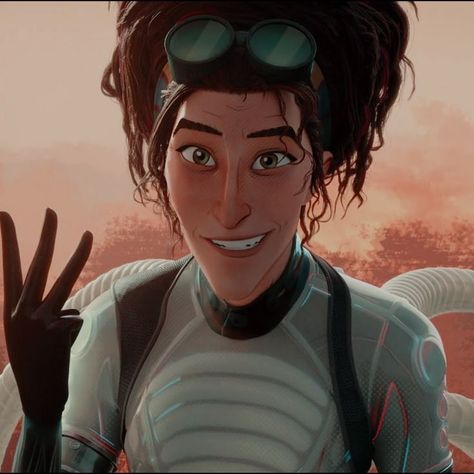 Olivia Octavius, Animated Movies Characters, Doctor Octopus, Doc Ock, Spider Man Into The Spider Verse, Fictional Character Crush, Spaider Man, Man Spider, Into The Spider Verse