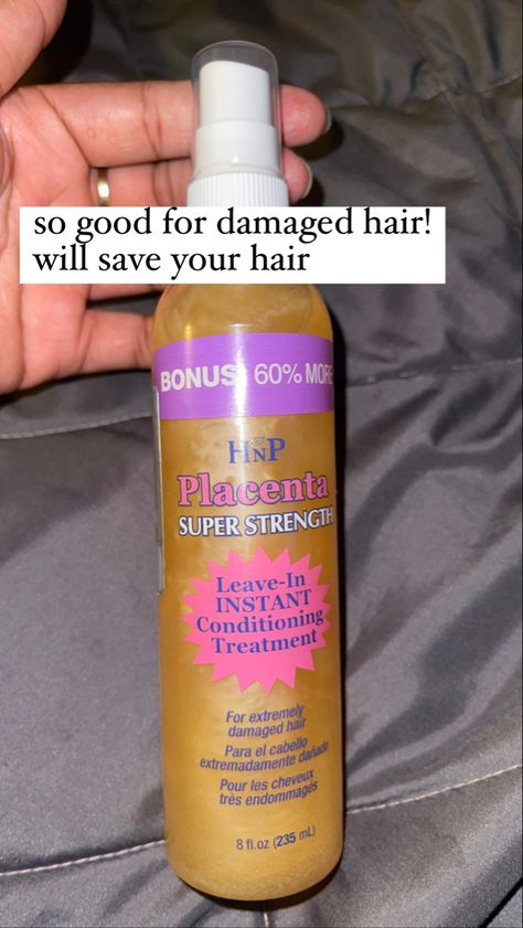 Follow @cdansby50 for more ❓ Hair Oil For Damaged Hair, Curly Hair Products For Damaged Hair, Natural Hair Products For Black Women, Best Conditioner For Damaged Hair, Hair Growth Tips For Black Women, Heat Damaged Natural Hair, Damaged Hair Remedies, Natural Hair Goals, Hair Journey Tips